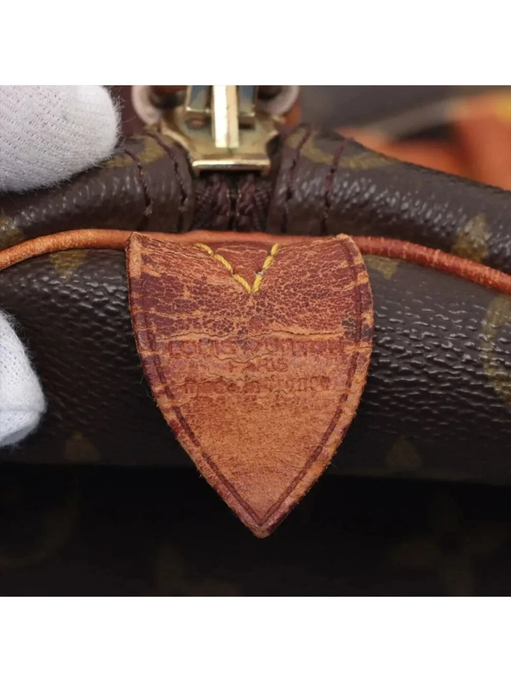 Louis Vuitton Monogram Keepall 50 Leather Boston Bag Tote Carry
